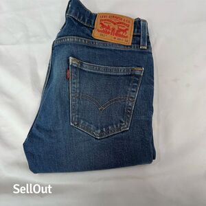 Levi's Men's 29x32 Blue Denim Straight Jeans Classic Casual Style